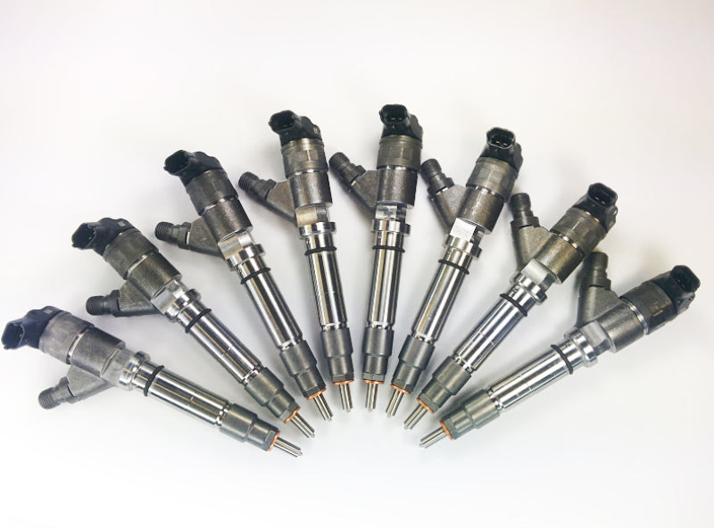 DDP 08-10 Chevrolet Duramax 6.6L LMM Reman Injector Set - 100hp (45% Over)