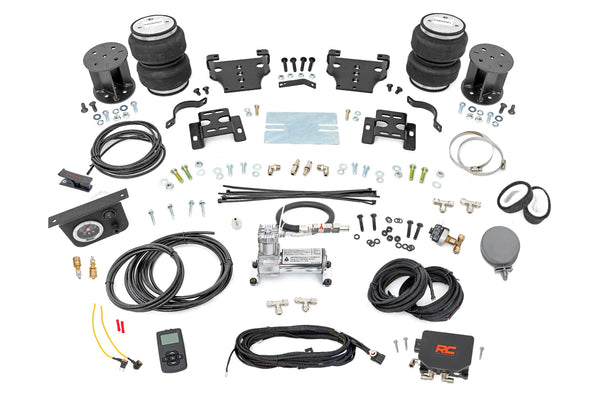 Rough Country - Air Spring Kit w/compressor - Wireless Controller - 6 Inch Lift Kit - Chevy/GMC 2500HD (01-10)