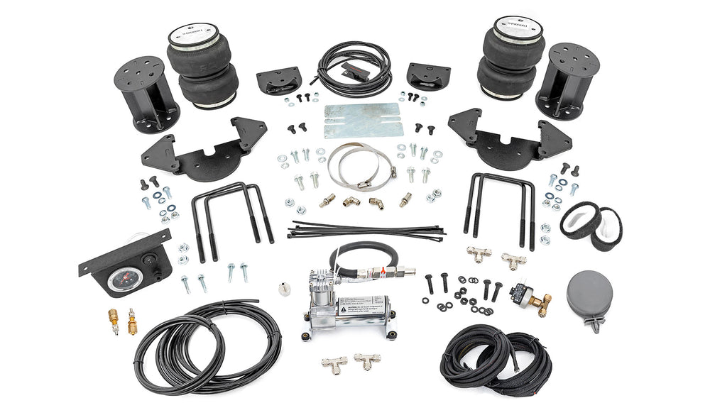 Rough Country - Air Spring Kit w/compressor - 4-6 Inch Lift Kit - Chevy/GMC Sierra/Silverado 1500 (19-25)