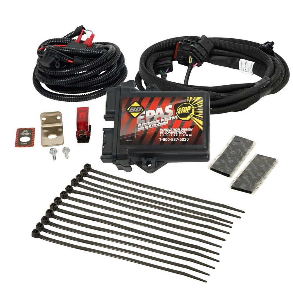 BD Diesel BD E-PAS Positive Air Shut-Off Detroit Diesel DD13/DD15/DD16 2008-2023 - 1036771