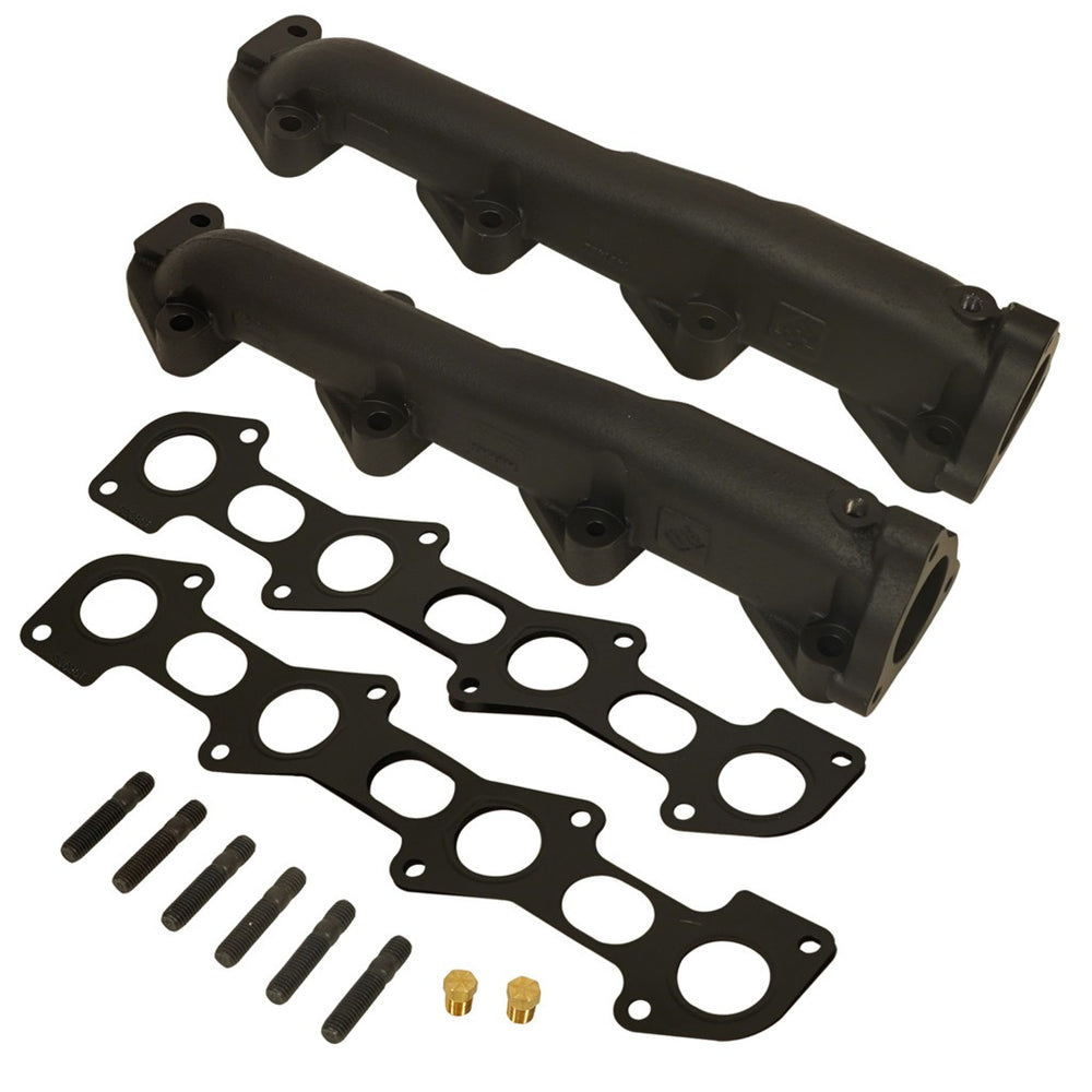 BD Diesel Exhaust Manifold Set PowerStroke 6.4L - Ford 2008-2010 F-250/F-350/F-450/F-550 - 1041482
