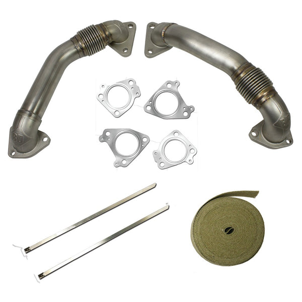BD Diesel BD Duramax Up-Pipes Kit Chevy/GMC 2001-2004 LB7 - 1043800