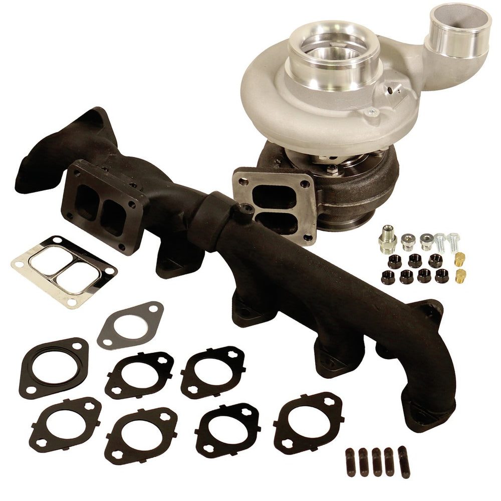 BD Diesel BD Iron Horn 6.7L Cummins Turbo Kit S366SXE/80 1.00AR Dodge 2007.5-2018 - 1045297