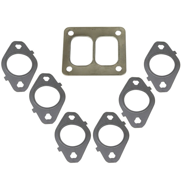 BD Diesel Gasket Set, Exhaust Manifold T4 Mount - Dodge 1998.5-2018 5.9L/6.7L - 1045986-T4