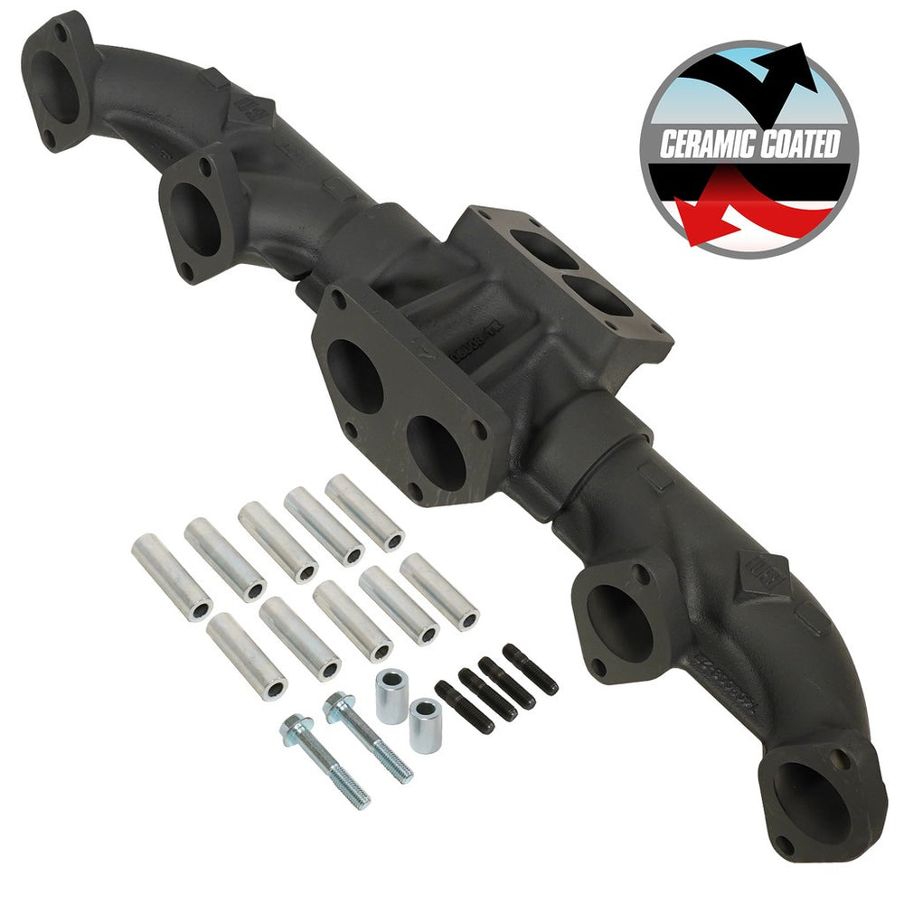 BD Diesel ISX T6 Ceramic Coated Exhaust Manifold / Cummins Signature 600 / ISX Pre-2002 - 1048006