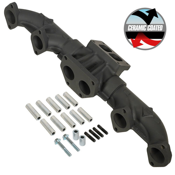 BD Diesel ISX T6 Ceramic Coated Exhaust Manifold / Cummins Signature 600 / ISX Pre-2002 - 1048006