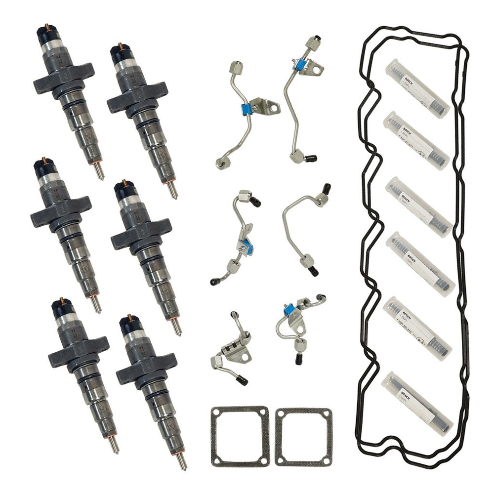 BD Diesel Injectors + Install Dodge/Ram 5.9L Cummins 2004.5-2005 - 1050182