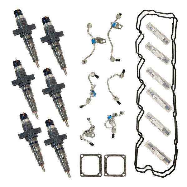 BD Diesel Injectors + Install Dodge/Ram 5.9L Cummins 2004.5-2005 - 1050182