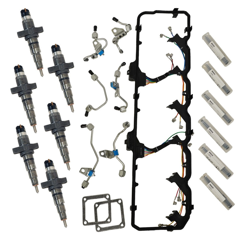 BD Diesel Injectors + Install Dodge/Ram 5.9L Cummins 2006-2007 - 1050183