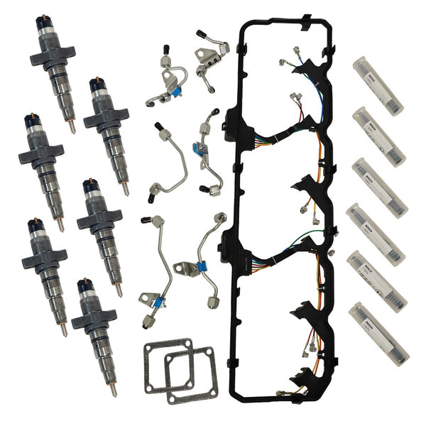 BD Diesel Injectors + Install Dodge/Ram 5.9L Cummins 2006-2007 - 1050183