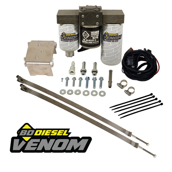 BD Diesel BD Venom Duramax Fuel Lift Pump c/w Filter & Separator - Chevy 2011-2016 6.6L - 1050323