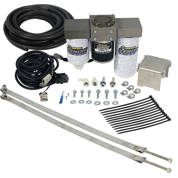 BD Diesel BD Venom Cummins Fuel Lift Pump c/w Filter & Separator - Dodge 6.7L 2013-2022 - 1050334