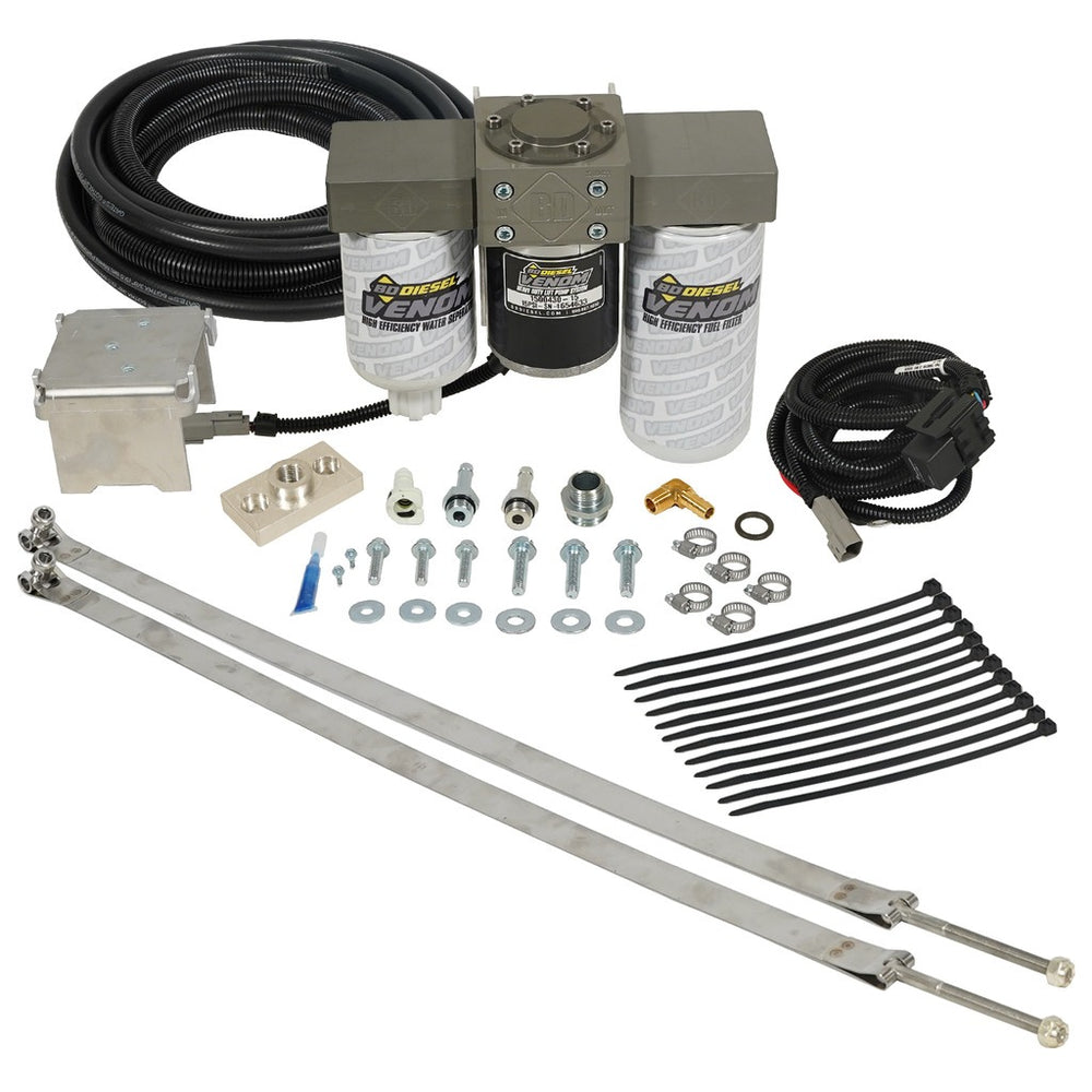 BD Diesel BD Venom Cummins Fuel Lift Pump c/w Filter & Separator - Dodge 5.9L 2003-2004.5 - 1050335