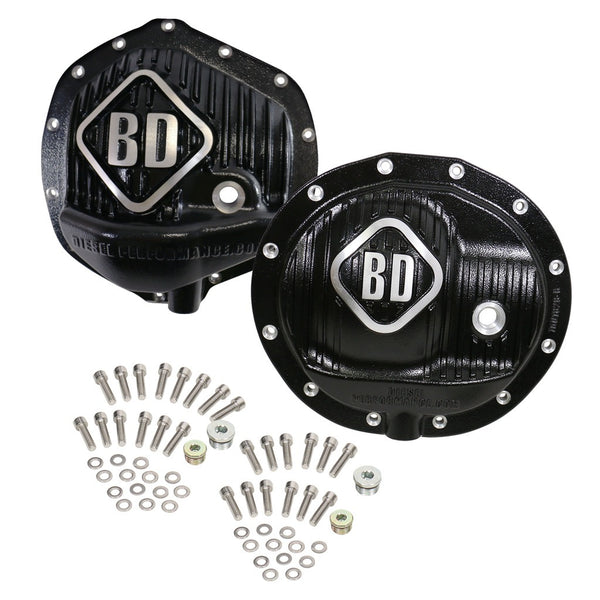 BD Diesel BD Dodge Front & Rear Differential Cover Pack - 2500 2014-2018 / 3500 2013-2018 - 1061829