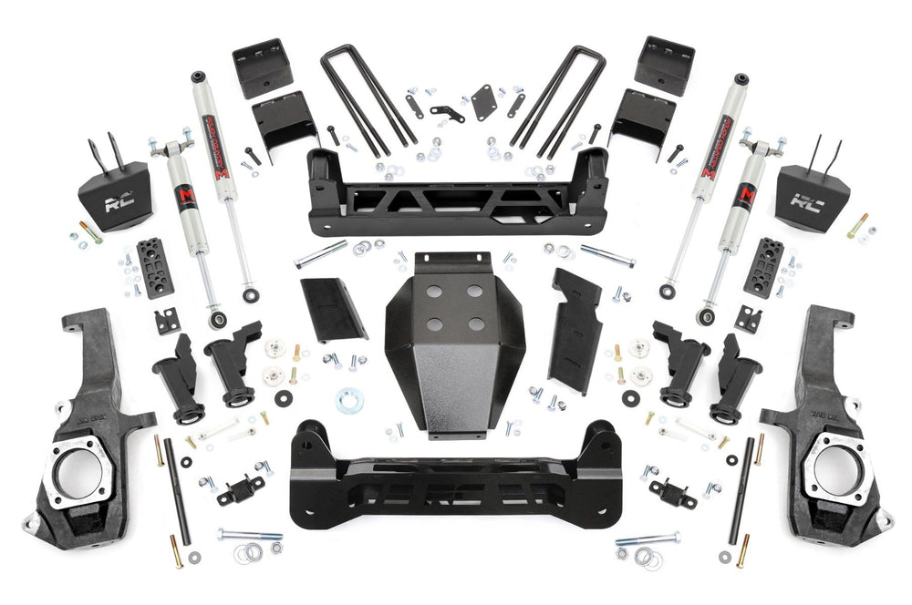Rough Country - 7.5 Inch Lift Kit - Torsion Drop - M1 - Chevy/GMC 2500HD/3500HD (11-19)