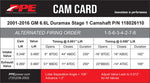 Pacific Performance Engineering 118026110 - Engine Camshaft
