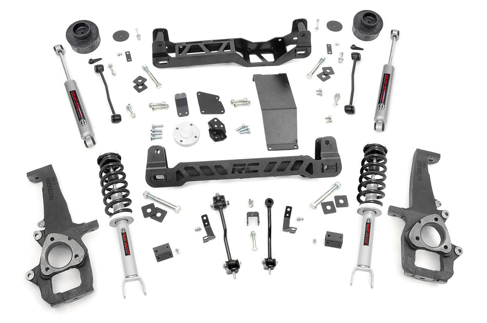 Rough Country - 4 Inch Lift Kit - N3 Struts - Ram 1500 4WD (2012-2018 & Classic)