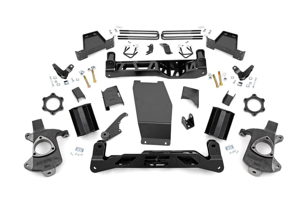 Rough Country - 7 Inch Lift Kit - Magneride - Cast Steel - GMC Sierra 1500 Denali 4WD (14-16)