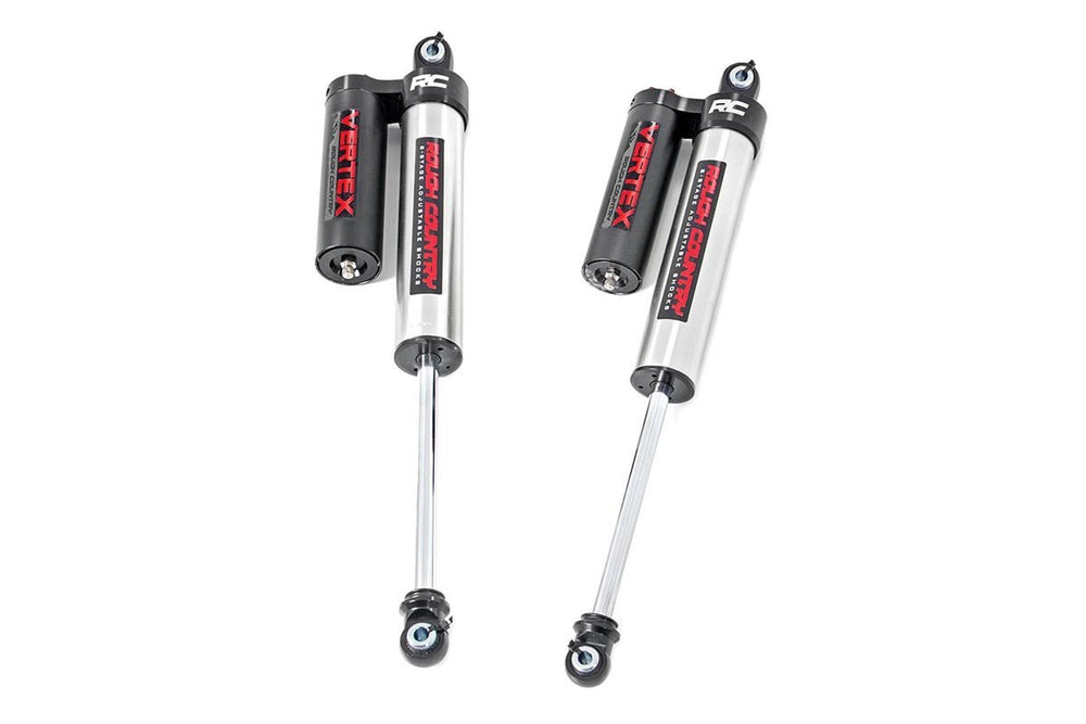 Rough Country - Vertex 2.5 Adjustable Rear Shocks - 0-3.5