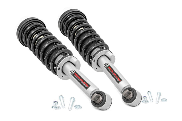 Rough Country - N3 Leveling Struts - 2 Inch - Loaded Strut - Ford F-150 4WD (2014-2025)