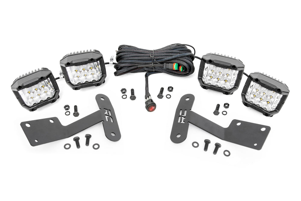 Rough Country - LED Light Kit - Ditch Mount - 3