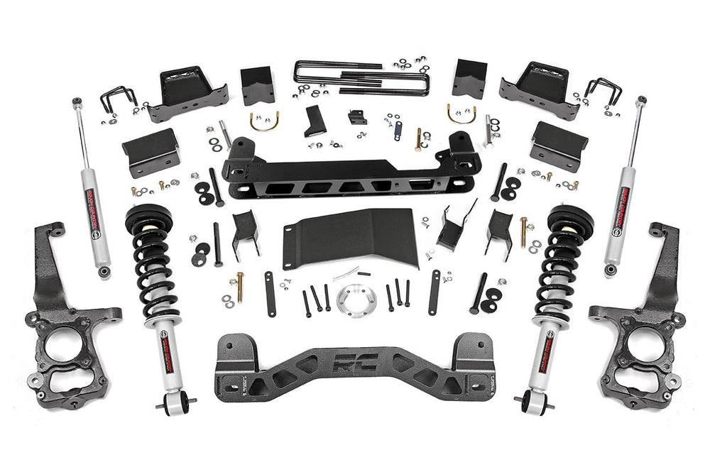 Rough Country - 6 Inch Lift Kit - N3 Struts - Ford F-150 4WD (2015-2020)