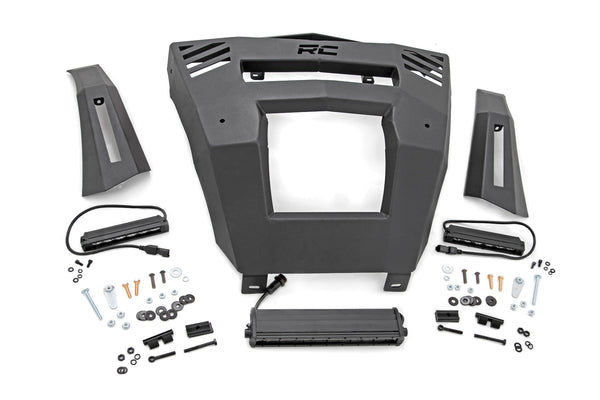 Rough Country - LED Light - Bumper Mount - 12" and 6" Pair Combo - Can-Am Defender HD 8/HD 9/HD 10