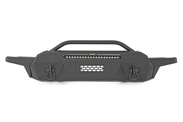 Rough Country - Front Bumper -High Clearance - Hybrid - 20" Blk LED - Toyota Tacoma (16-23)