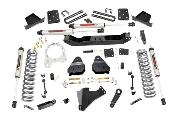Rough Country - 4.5 Inch Lift Kit - V2 Shocks - Ford F-250/F-350 Super Duty 4WD (2017-2022)