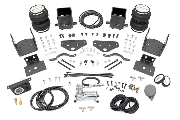 Rough Country - Air Spring Kit w/compressor - Ford F-250/F-350 Super Duty 4WD (2017-2022)