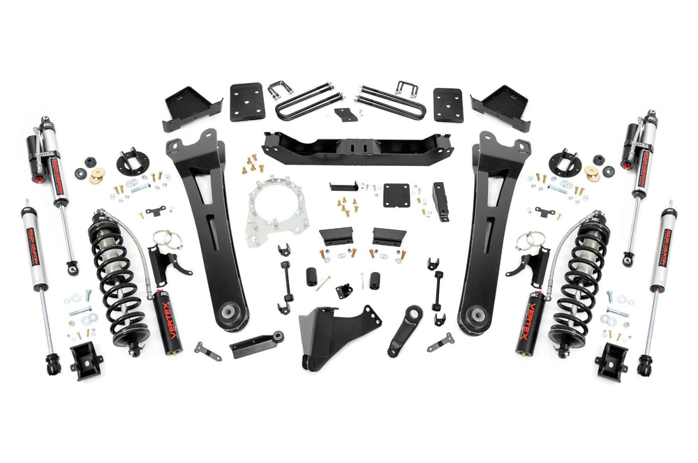 Rough Country - 6 Inch Lift Kit - No OVLDS - D/S - C/O Vertex - Ford F-250/F-350 Super Duty (17-22)