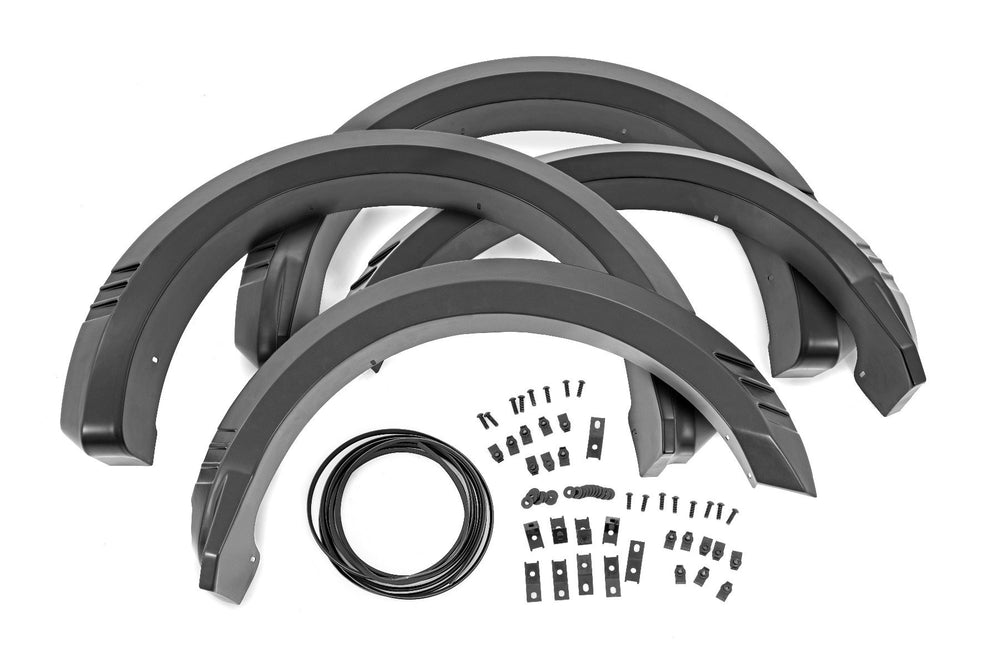 Rough Country - Fender Flares - SF1 - Gloss Black - Ford F-150 2WD/4WD (2021-2025)