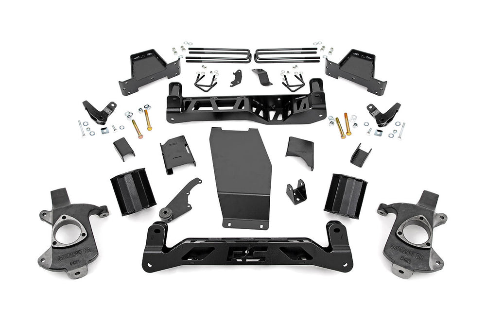 Rough Country - 6 Inch Lift Kit - Magneride - Cast Steel - GMC Sierra 1500 Denali 4WD (14-18)