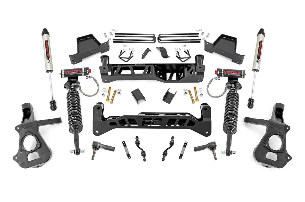 Rough Country - 7 Inch Lift Kit - Alu/Stamp Steel - Vertex/V2 - Chevy/GMC 1500 (14-18 & Classic)