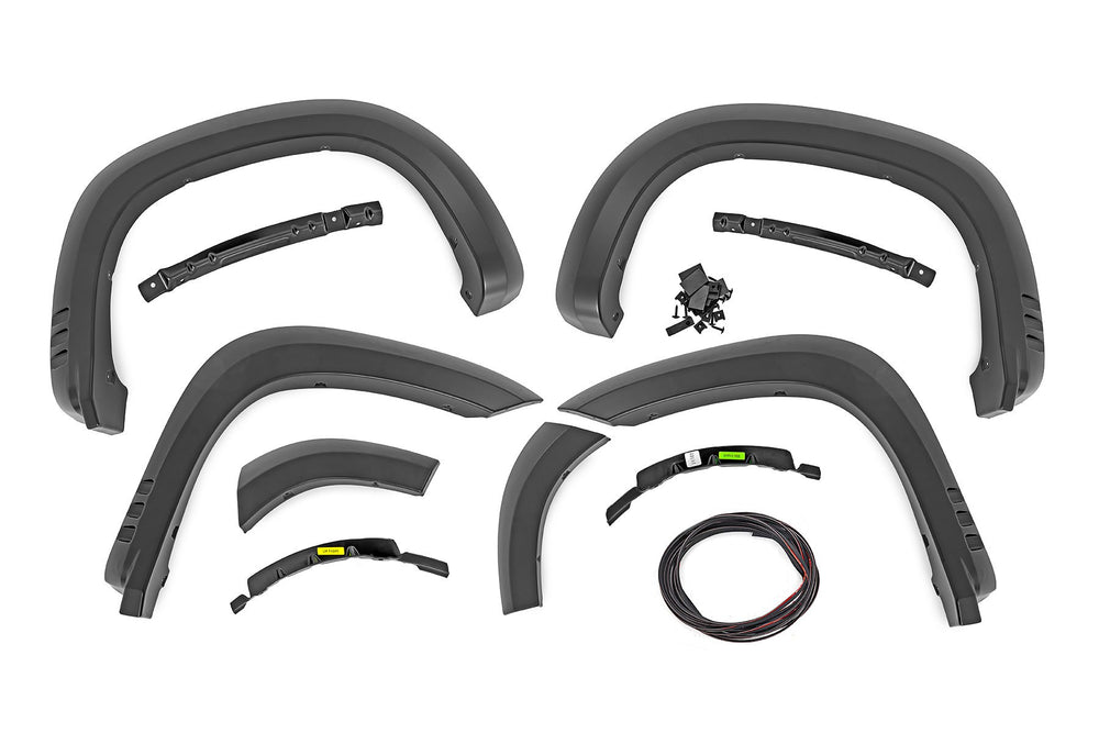 Rough Country - Fender Flares - SF1 - Chevy Silverado 1500 2WD/4WD (2019-2024 & Classic)