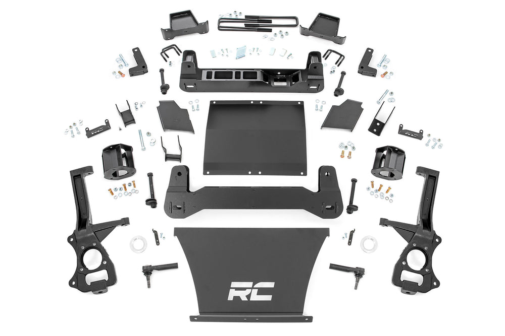 Rough Country - 6 Inch Lift Kit - Adaptive Ride Control - Chevy/GMC Sierra 1500 (19-24)/Silverado 1500 (21-24)