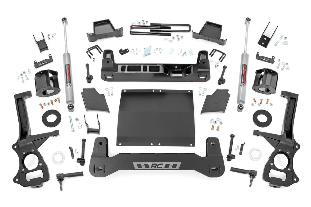 Rough Country - 6 Inch Lift Kit - Diesel - GMC Sierra 1500 2WD/4WD (2019-2024 & Classic)