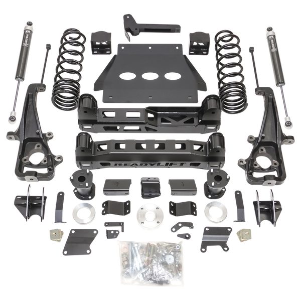 ReadyLift - 6" Lift Kit With Falcon Shocks And Factory 22" Wheels With Big Bore Knuckle - Ram 1500 - 2019-2023 - 44-19610