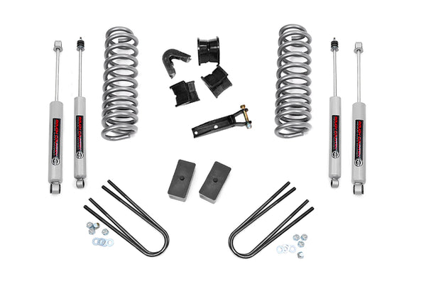 Rough Country - 4 Inch Lift Kit - Rear Blocks - Ford F-100 4WD (1970-1976)