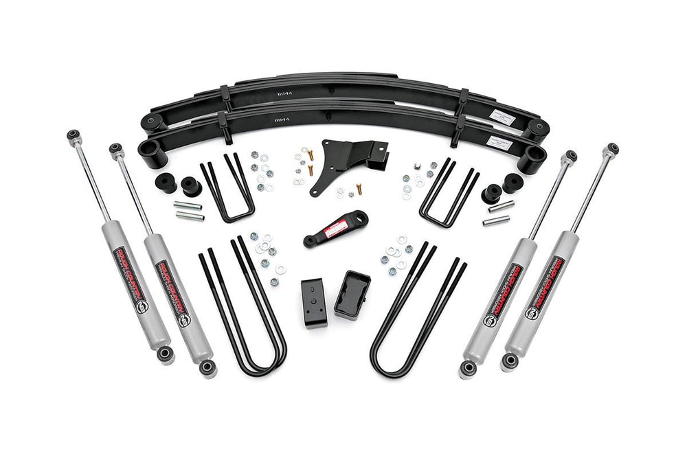 Rough Country - 4 Inch Lift Kit - Ford F-350 4WD (1986-1997)