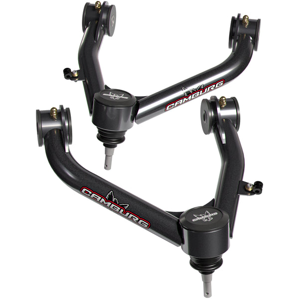 Camburg Engineering 2014-2018 Chevy/GMC Silverado/Sierra 1500 2WD/4WD | 2015-2020 Chevy/GMC Tahoe/Yukon Performance X-Joint XL Upper Control Arm Kit Large Taper
