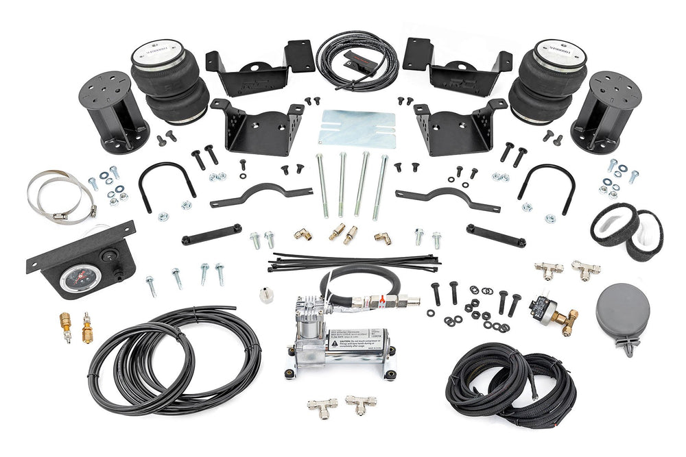 Rough Country - Air Spring Kit w/compressor - 7 Inch Lift Kit - Chevy/GMC 2500HD/3500HD (20-25)