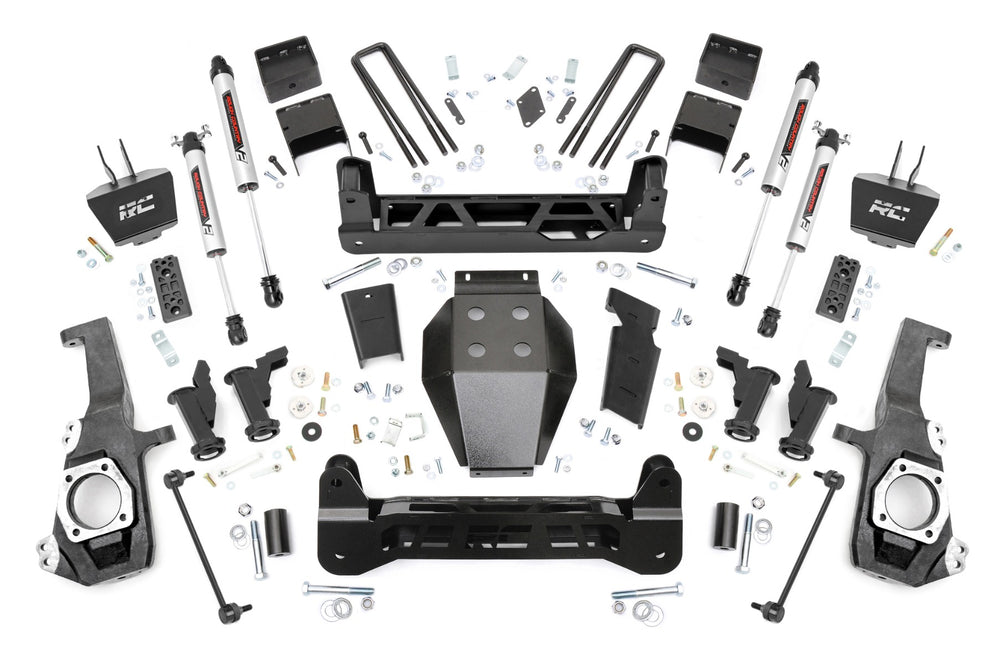 Rough Country - 5 Inch Lift Kit - Torsion Drop - V2 - Chevy/GMC 2500HD/3500HD (20-25)