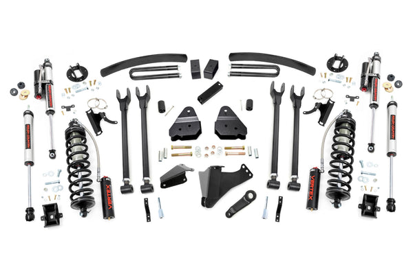 Rough Country - 6 Inch Lift Kit - Gas - 4 Link - No OVLDS - C/O Vertex - Ford F-250/F-350 Super Duty (05-07)
