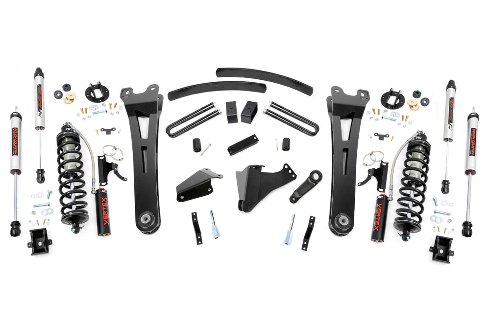 Rough Country - 6 Inch Lift Kit - Diesel - Radius Arm - C/O V2 - Ford F-250/F-350 Super Duty (05-07)