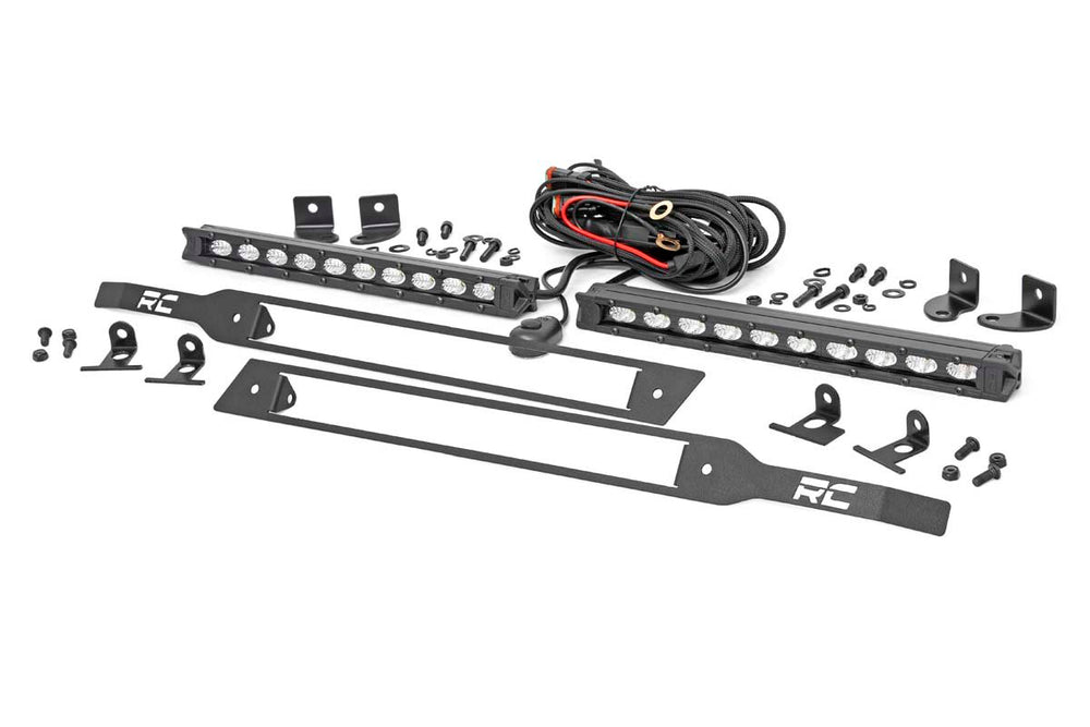 Rough Country - LED Light Kit - Grille Mount - 10