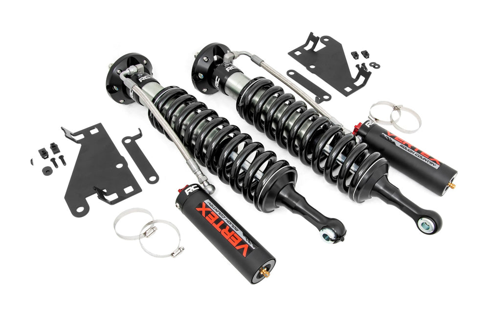 Rough Country - Vertex 2.5 Adjustable Coilovers - Front - 3.5 Inch - Toyota Tundra 4WD (22-25)