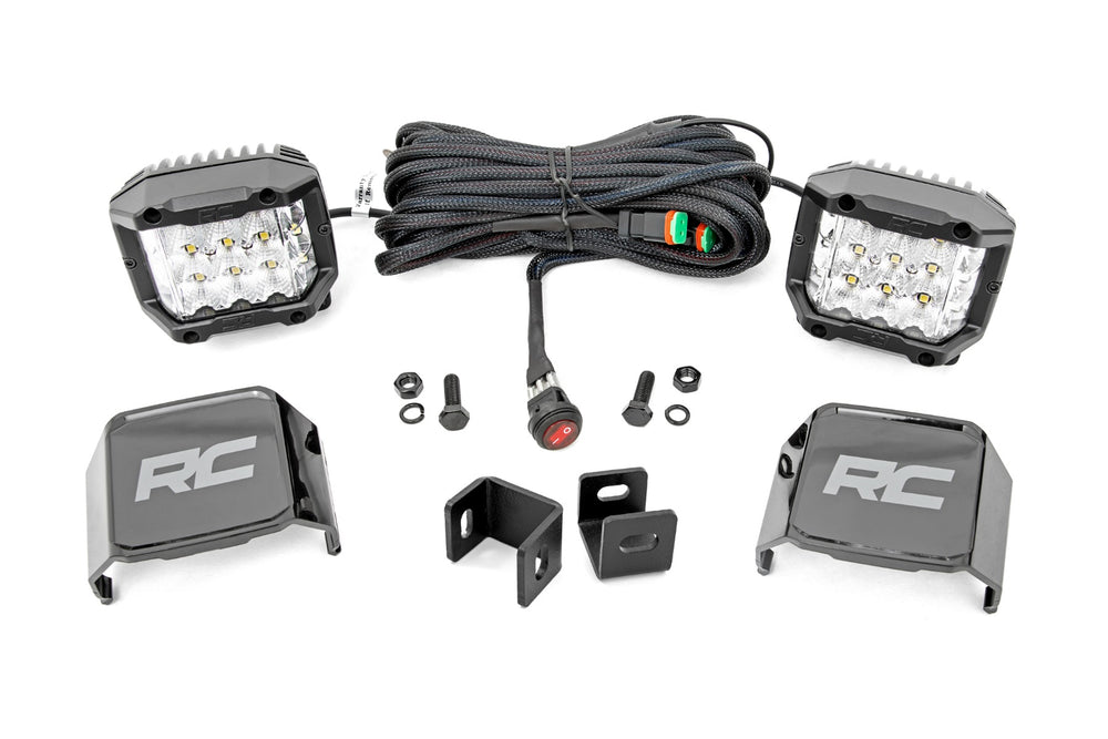 Rough Country - LED Light Kit - Ditch Mount - 3