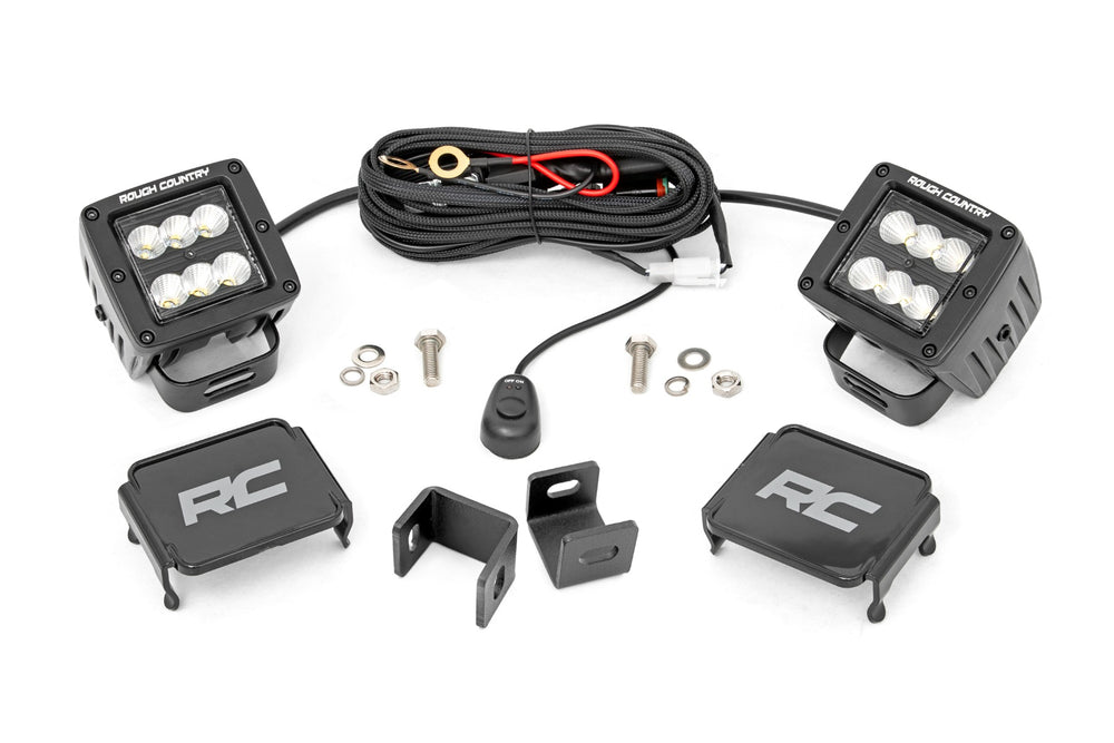 Rough Country - LED Light Kit - Ditch Mount - 2