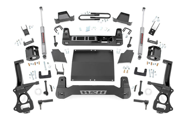 Rough Country - 6 Inch Lift Kit - Diesel - Chevy Silverado 1500 4WD (2025)